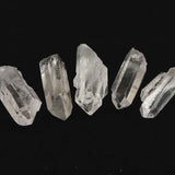 ブラジル トマスゴンサガ産 水晶　原石 ５本セット 59g (ID:17403)