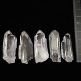 ブラジル トマスゴンサガ産 水晶　原石 ５本セット 59g (ID:17403)