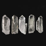 ブラジル トマスゴンサガ産 水晶　原石 ５本セット 59g (ID:17403)