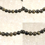 ノルウェー産 フェナカイト 6mm玉ブレスレット ディレクトリカード付 9.8g (ID:17587)