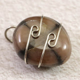 H&E社 アンダルサイト タンブル ペンダントトップ  11.3g (ID:17724)