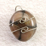 H&E社 アンダルサイト タンブル ペンダントトップ  11.3g (ID:17724)