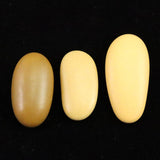 北海道小平町 珪岩 クォーツァイト タンブル 3個セット 22.0g (ID:17812)