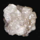 天然 ダイヤモンド ホワイト グレー　5.8mm原石  0.89ct (ID:17850)