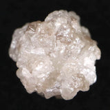 天然 ダイヤモンド ホワイト グレー　5.8mm原石  0.89ct (ID:17850)