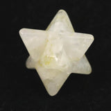 静岡水晶　25mmマカバスター 証明書付 7.4g  (ID:18056)