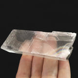 ネパール ヒマラヤ産 77mm カルサイト 133.6g レインボー (ID:18060)