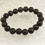 沈香 Aグレード 12mm玉ブレスレット 証明書付 17.9g (ID:18259)
