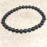 神居古潭石 （カムイ・コタン） ブルー 6mm玉ブレスレット 証明書付 10.45g (ID:18382)