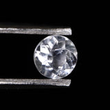 H&E社 フェナカイト(AZOZEO) A++  4.1mmラウンドカット ルース 証明書付 0.29ct (ID:18670)