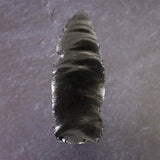 黒曜石 打製石器  61mm  後期旧石器時代 東北・北海道地域 9.6g (ID:19074)