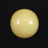 H&E社 サチャロカイエロー アゼツライト　25mmスフィア 証明書付 23.1g (ID:19158)