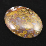 パームルーフ ジャスパー 39mmオーバル ルース 12.4g (ID:19177)