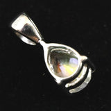 マダガスカル産　アンデシン ラブラドライト（レインボームーンストーン）10mm ペンダントトップ 0.99g (ID:19199)