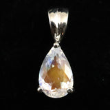 マダガスカル産　アンデシン ラブラドライト（レインボームーンストーン）10mm ペンダントトップ 0.99g (ID:19199)