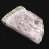 H&E社 サウラライトアゼツライト  (AZOZEO) アメジスト共生 タンブル 証明書付 10.5g (ID:19404)