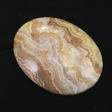 クレイジーレース アゲート 瑪瑙 40mmオーバル ルース 12.3g (ID:19473)