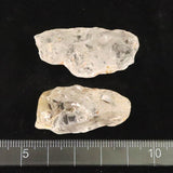 ヒマラヤ産 非加熱クリアトパーズ原石 ２個セット 38.5g (ID:19521)