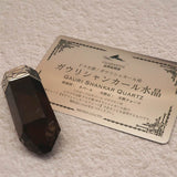 ヒマラヤスモーキークォーツ 天然非加熱 原石 ペンダントトップ 証明書付 31.7g (ID:19630)