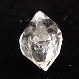 米国NY州産 ハーキマーダイヤモンド AAA+ 14mm原石 結晶 1.46g (ID:19639)