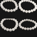 H&E社 アゼツライト（AZOZEO)　10mm玉ブレスレット 証明書付 29.7g (ID:19744)