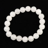 H&E社 アゼツライト（AZOZEO)　10mm玉ブレスレット 証明書付 29.7g (ID:19744)