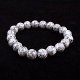 香川県 エンジェルスノーライト 10mm玉ブレスレット 証明書付 26.3g (ID:20046)