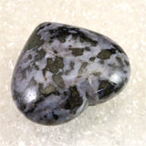 H&E社 ミスティックメルリナイト 60mmハート 証明書付 117.5g (ID:20088)