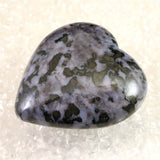 H&E社 ミスティックメルリナイト 60mmハート 証明書付 117.5g (ID:20088)