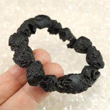 チベタンテクタイト 原石ブレスレット  31.0g  (ID:20704)