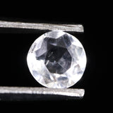 H&E社 フェナカイト(AZOZEO) A++  5.0mmラウンドカット ルース 証明書付 0.42ct (ID:20763)