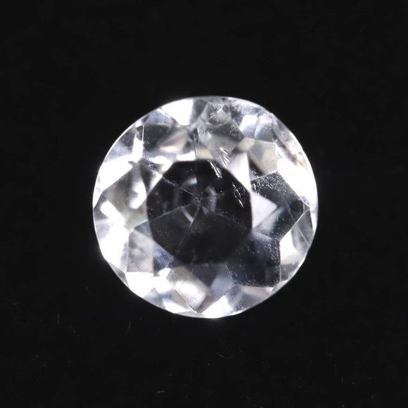 H&E社 フェナカイト(AZOZEO) A++  5.0mmラウンドカット ルース 証明書付 0.42ct (ID:20763)