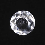 H&E社 フェナカイト(AZOZEO) A++  5.0mmラウンドカット ルース 証明書付 0.42ct (ID:20763)