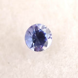 ベニトアイト 2.2mmラウンドカット ルース type. C  0.05ct　（希少石） (ID:20765)