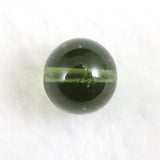 モルダバイトビーズ 8mm （１粒・現物） 鑑別済 3.43ct (ID:20953)