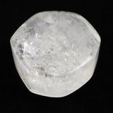 ロシア産ナトロライト 30mm 柱状ポリッシュ レインボー 鑑別書付 83.2ct (ID:21113)