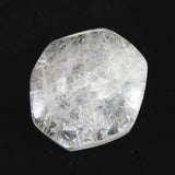 ロシア産ナトロライト 30mm 柱状ポリッシュ レインボー 鑑別書付 83.2ct (ID:21113)