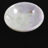 ミャンマー産 ラベンダー翡翠 ヒスイ 56mm小皿 39.3g (ID:21190)
