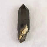 岐阜県中津川市蛭川産 黒水晶（モリオン） 72mm原石 48.2g (ID:21310)