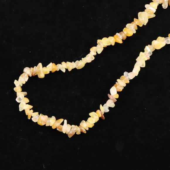 H&E社　ヒマラヤレッドゴールドアゼツライト(AZOZEO)  ナゲットネックレス 証明書付 48.8g  (ID:21398)