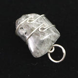 H&E社 フェナカイト(AZOZEO) ワイヤーラップ　ペンダントトップ 3.9g (ID:21499)