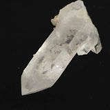 米国アーカンソー州産水晶 原石 72mm クラスター レコードキーパー イシス ウインドウ セルフヒールド バーナクル 52.3g (ID:21515)