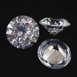 キュービックジルコニア CZ  30mm ラウンドカット ルース クリア　 (ID:21812)