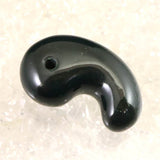 出雲碧玉 出雲石  SA  40mm勾玉 ディレクトリカード付 21.09g (ID:21987)