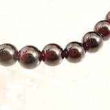 ヒマラヤ ガーネット 6mm玉ブレスレット 15.8ｇ (ID:21999)