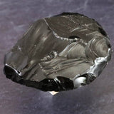 黒曜石 打製石器  70mm  後期旧石器時代 東北・北海道地域 63.2g (ID:22031)