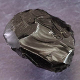 黒曜石 打製石器  70mm  後期旧石器時代 東北・北海道地域 63.2g (ID:22031)