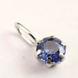 天然 ブルーサファイア　3mmラウンド ペンダントトップ　Pt900  0.17ct (ID:22063)
