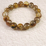 デンドリチッククォーツ 12㎜玉ブレスレット 43.0g (ID:22111)