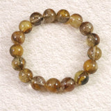 デンドリチッククォーツ 12㎜玉ブレスレット 43.0g (ID:22111)